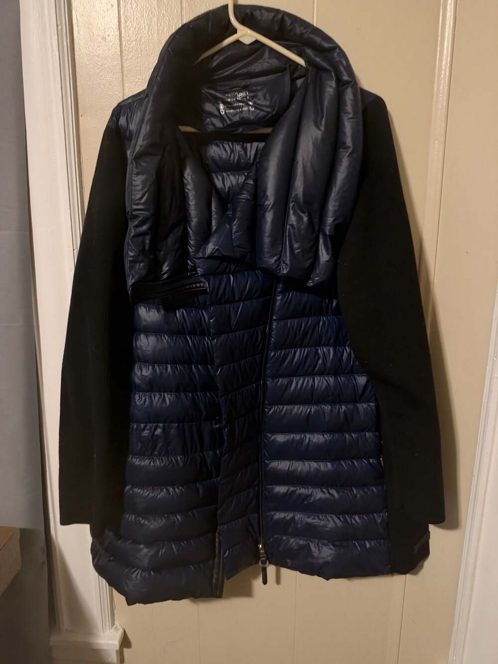 Calvin Klein Performance Jacket Size 2X Blue Down Puffer Coat